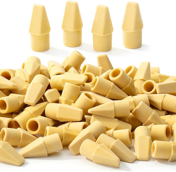Mr. Pen- Pencil Eraser Toppers, 120 Pack, Cap Erasers | Pencil Top Erasers by MrPen