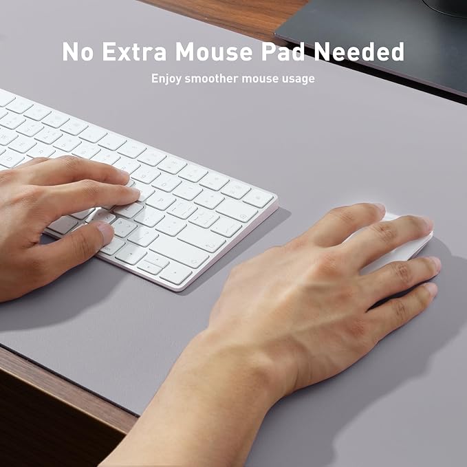 Aothia Faux Leather Desk Mat - Image 4