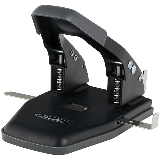 Swingline 2 Hole Punch, 28 Sheet Capacity Hole Puncher, Paper Punch, Low Effort - Image 8
