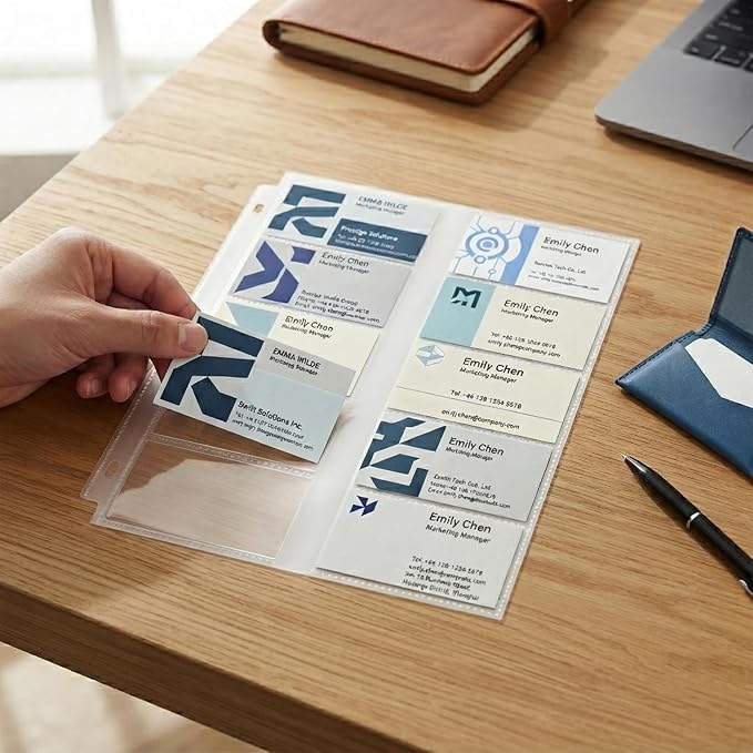 Aegero Business Card Holder Sleeves - Image 4