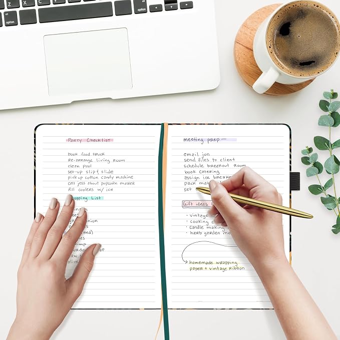 &And Per Se Lined Hardcover Notebook – A5 5.7"x8" College Ruled, 160 Pages - Image 6