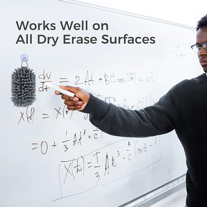 loukin Shag Dry Erase Eraser, Microfiber, - Image 7
