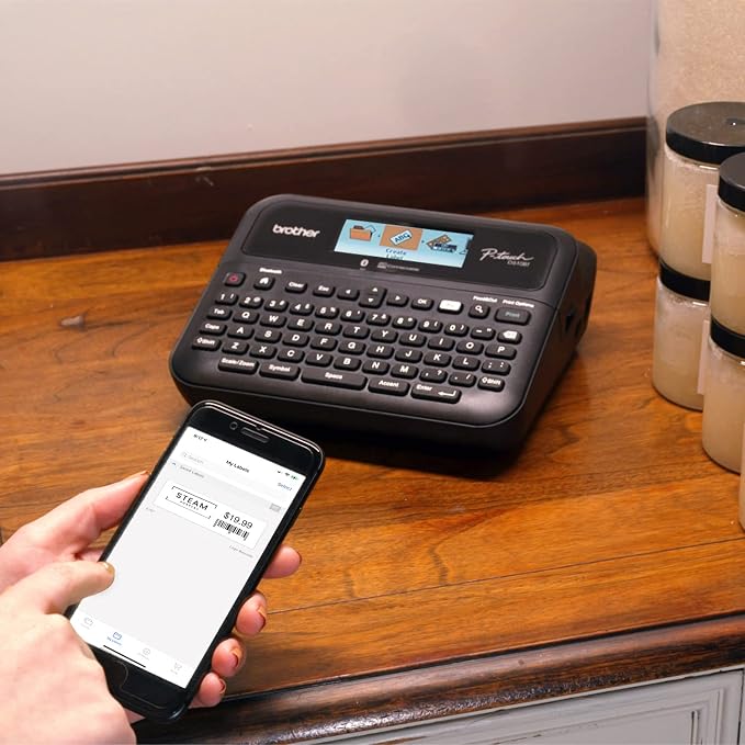 Brother P-Touch PT- D610BTVP Business Professional Connected Label Maker | - Image 3