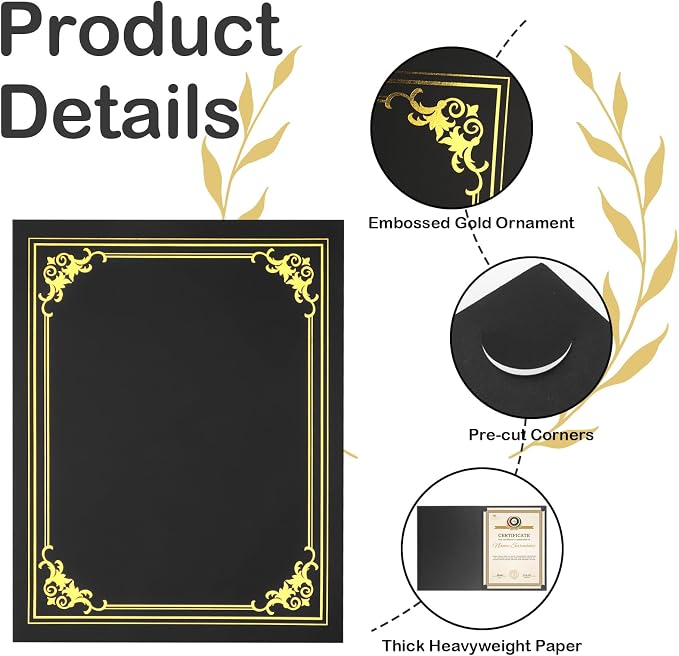 30 Packs Certificate Holders, Diploma Holders, Certificate Folders - Image 3