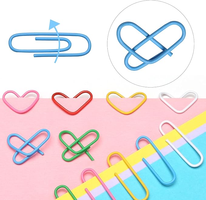 Elisel Paper Clips, Durable and Rustproof Coated Paper Clips, School and - Image 4
