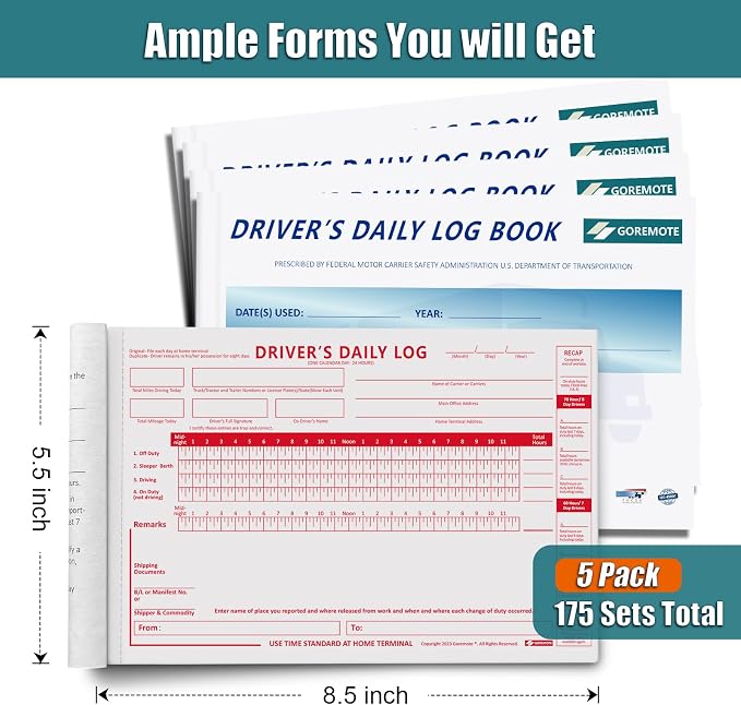Daily Log Books for Truck Drivers - Image 4