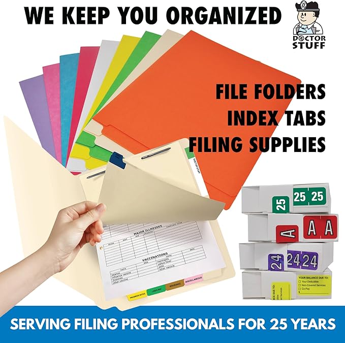 MINI 2025 Year Stickers, Doctor Stuff 2025 Chart Stickers, Tab 1287 Style - Image 6