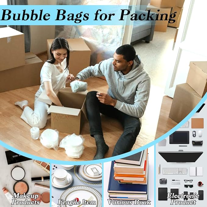 50 Pcs Bubble Pouch Wraps - Image 6