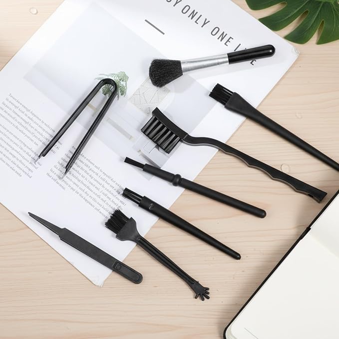 9 Pcs Keyboard Cleaning Brushes Kit Keyboard Brush Anti Static Brush - Image 6