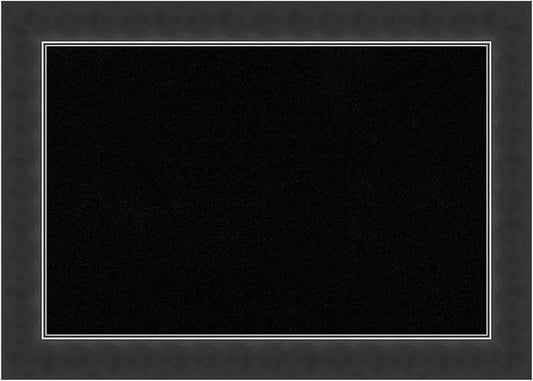 Amanti Art Black Cork Board for Wall, 15x21 Vision Board with Black Wood Frame, Small Corkboard Office Decor for Home Organization, Modern Corkboard Pinboard to Display Items for Home Organization in-DeskLoop Office