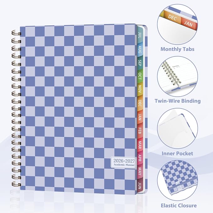 Planner 2026-2027, Weekly and Monthly Academic Year Calendar Planner, July 2026 - Image 4