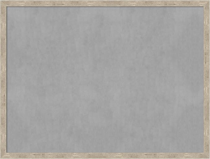 Amanti Art Silver Framed Magnetic Board 19x25 Medium Vision Board by AmantiArt