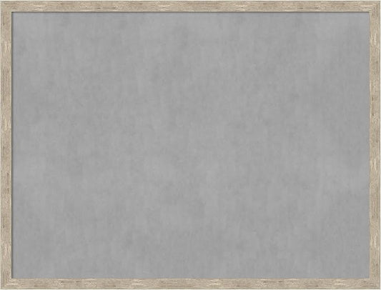 Amanti Art Silver Framed Magnetic Board 19x25 Medium Vision Board by AmantiArt