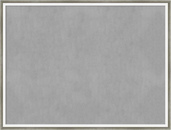 Amanti Art Silver Framed Magnetic Board 19x25 Medium Vision Board by AmantiArt