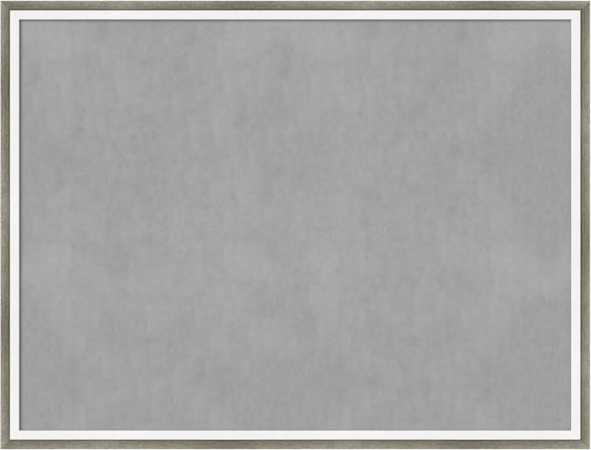 Amanti Art Silver Framed Magnetic Board 19x25 Medium Vision Board by AmantiArt