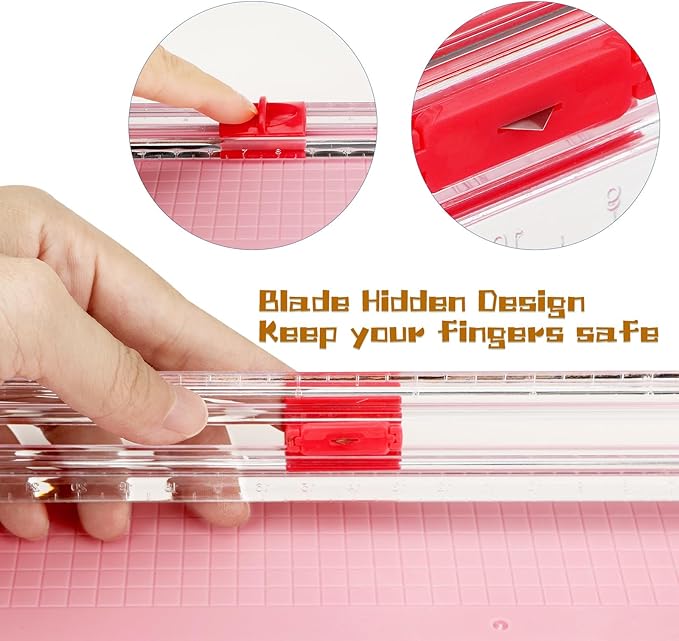 Mini Paper Cutter, Straight Small Paper Trimmer - Image 5