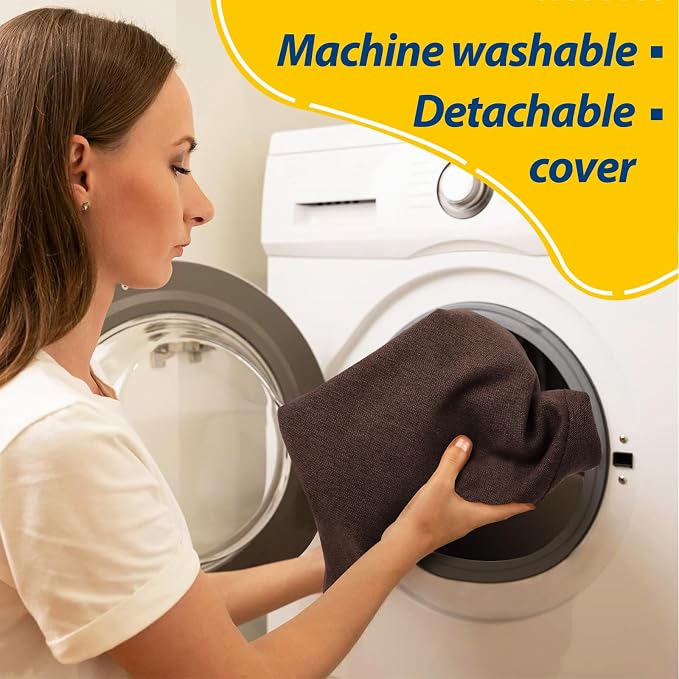 AAAAAcessories D-Shaped Chair Cushions, Machine-Washable Cover - Image 4