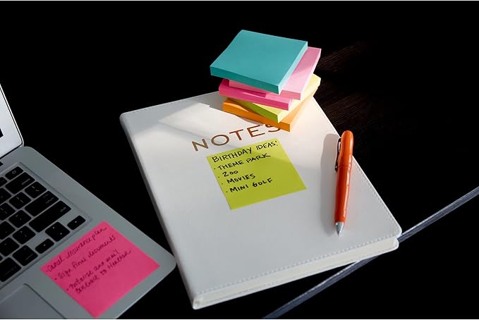 Post-it Super Sticky Notes, 3 Sticky Note Pads, 3 x 3 in., School Supplies - Image 14