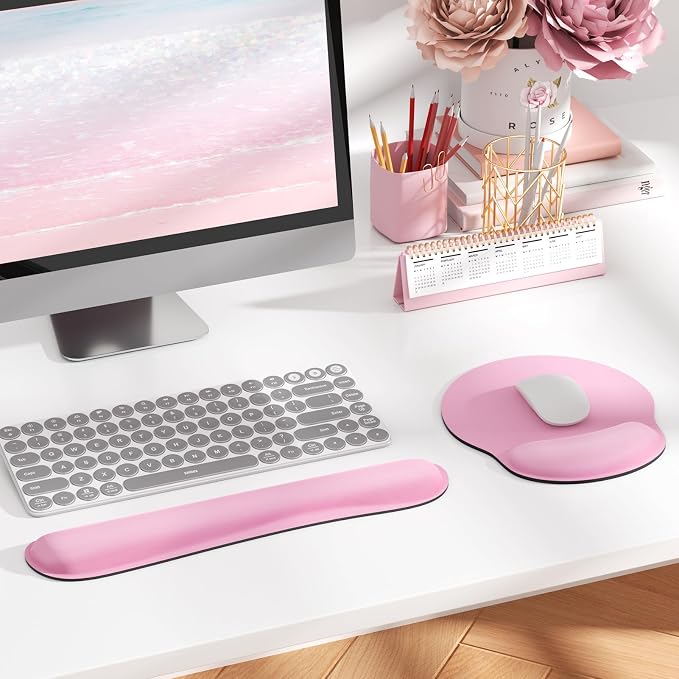 KTRIO Keyboard Wrist Rest & Mouse Pad - Image 6