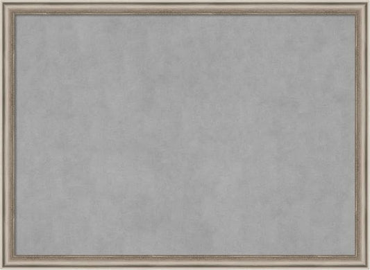 Amanti Art Silver Framed Magnetic Board 22x30 Medium Vision Board by AmantiArt