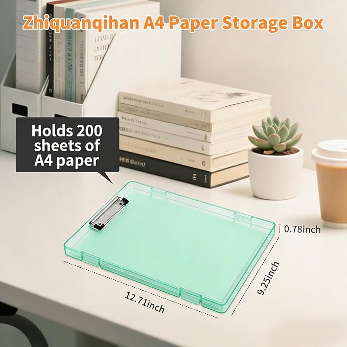 Clipboard with Storage, Waterproof Foldable Heavy Duty Nursing Clip Board - Image 3