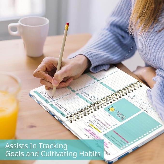 Taja Undated Weekly Planner, Weekly To Do List Notebook - Image 5