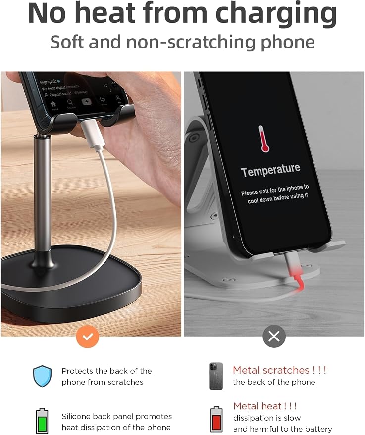 LISEN Cell Phone Stand Phone Holder - Image 4