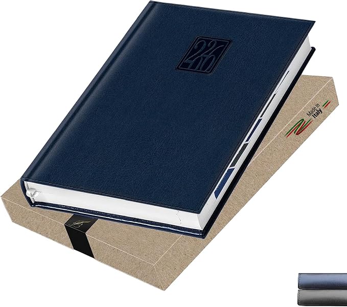 Leather Executive Daily Planner 2026 – A5-Compatible, One Page per Day Hourly - Image 9