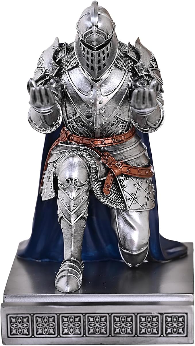 HDMbigmi King's Guard Leader Cloak Warrior Knight Pen Holder Mobile Phone Stand - Image 7