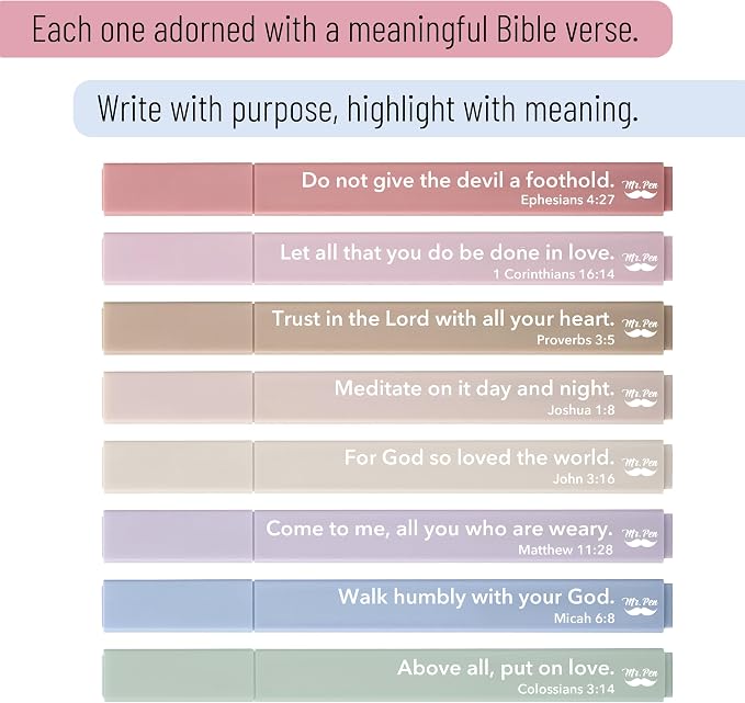 Mr. Pen- Bible Highlighters - Image 3