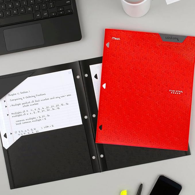 Five Star 2-Pocket Folder, Plastic Folder - Image 7