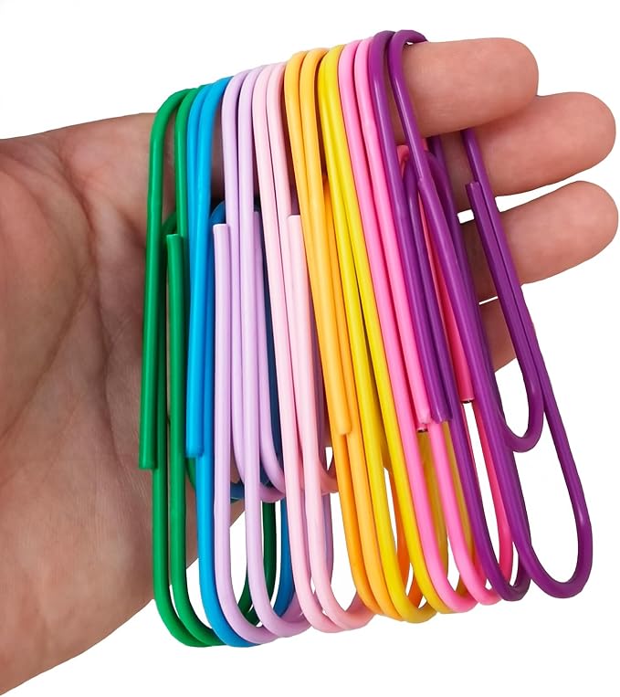 40-Pack 4 Inches Mega Large Paper Clips by Unknown