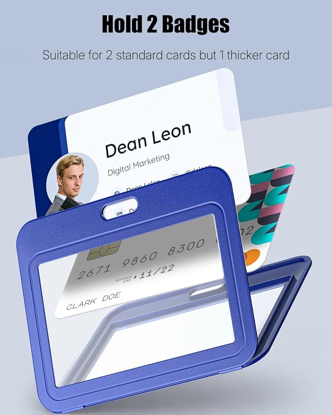 Uniclife 3 Pack ID Badge Holder - Image 3