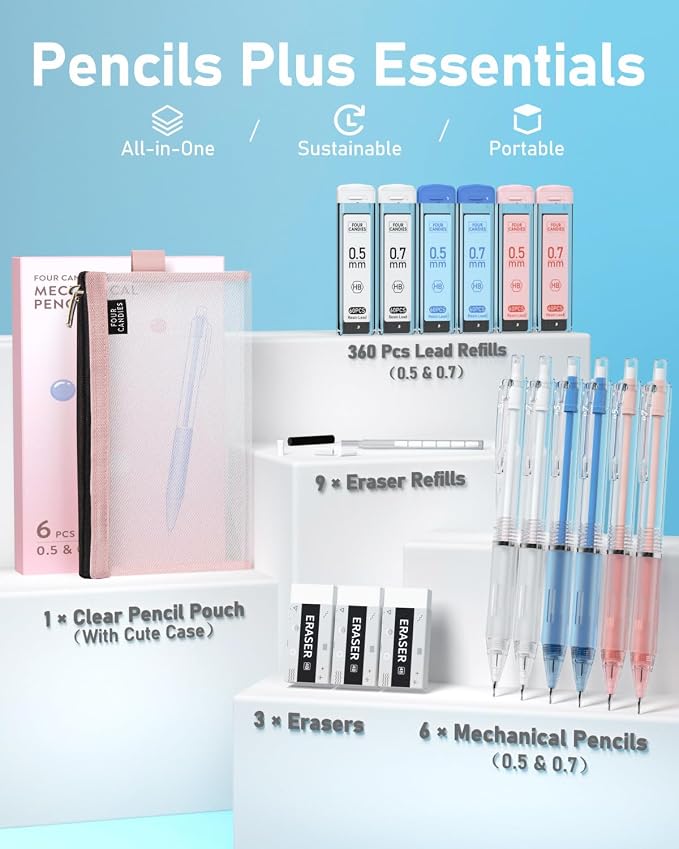 Four Candies Mechanical Pencil Set - Image 6