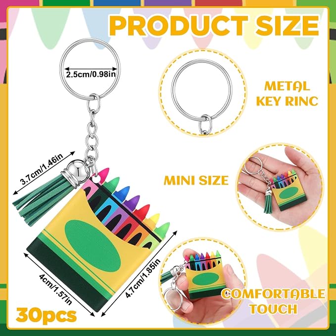 Sureio 30 Pcs Back to School Teacher Appreciation Gift Bulk Mini Notebook - Image 3