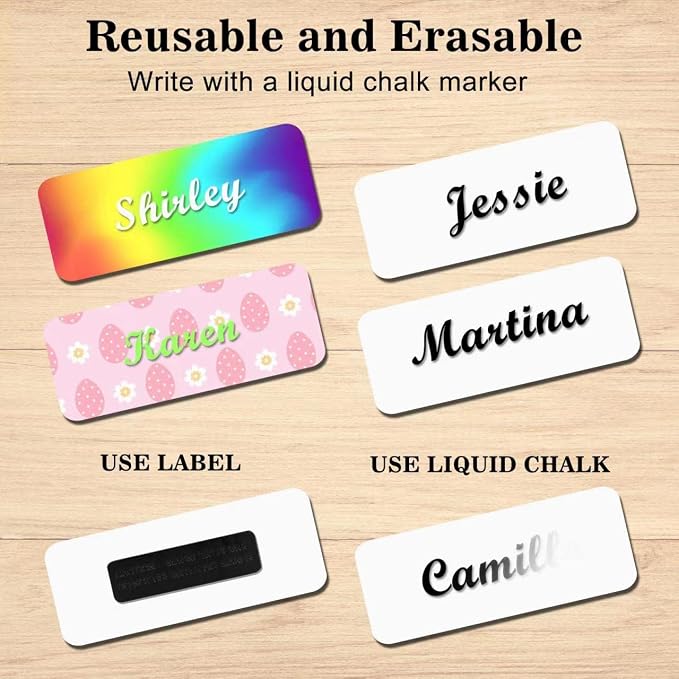 Magnetic Name Tags, Reusable Name Tags - Image 5