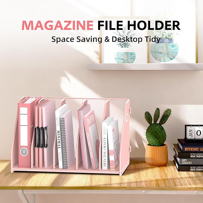 SUPEASY Binder Organizer, Magazine File Holder - Image 2