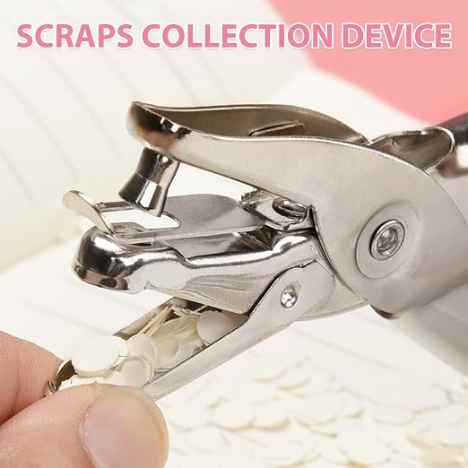 1 Hole Punch， 1/4 inch of Single Whole Punch，with Soft Grip Handles, - Image 4