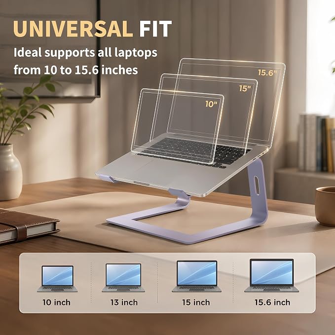 Orionstar Ergonomic Laptop Stand, Premium 5mm Aluminum Riser - Image 3