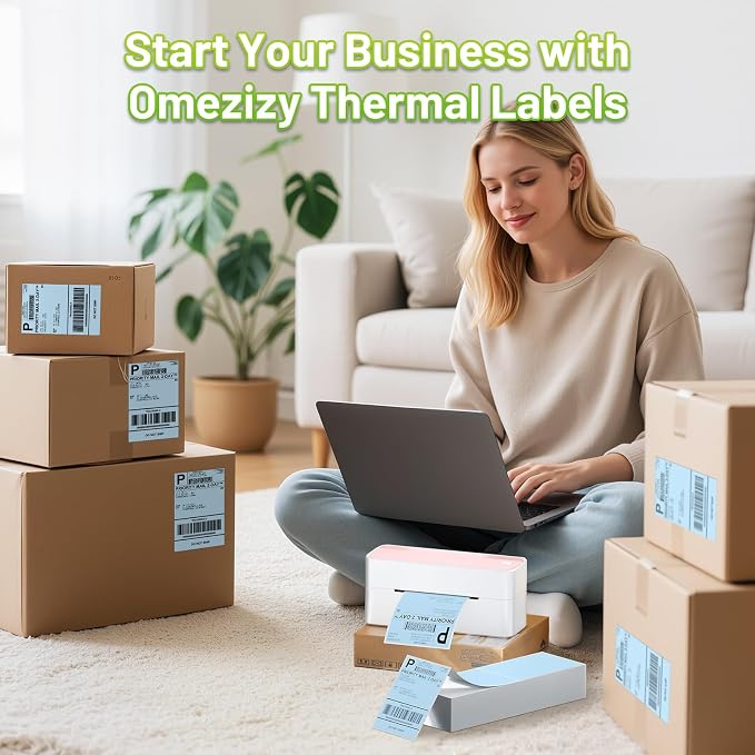 4x6 Thermal Labels, Shipping Address Label | Blue Labels Compatible - Image 5
