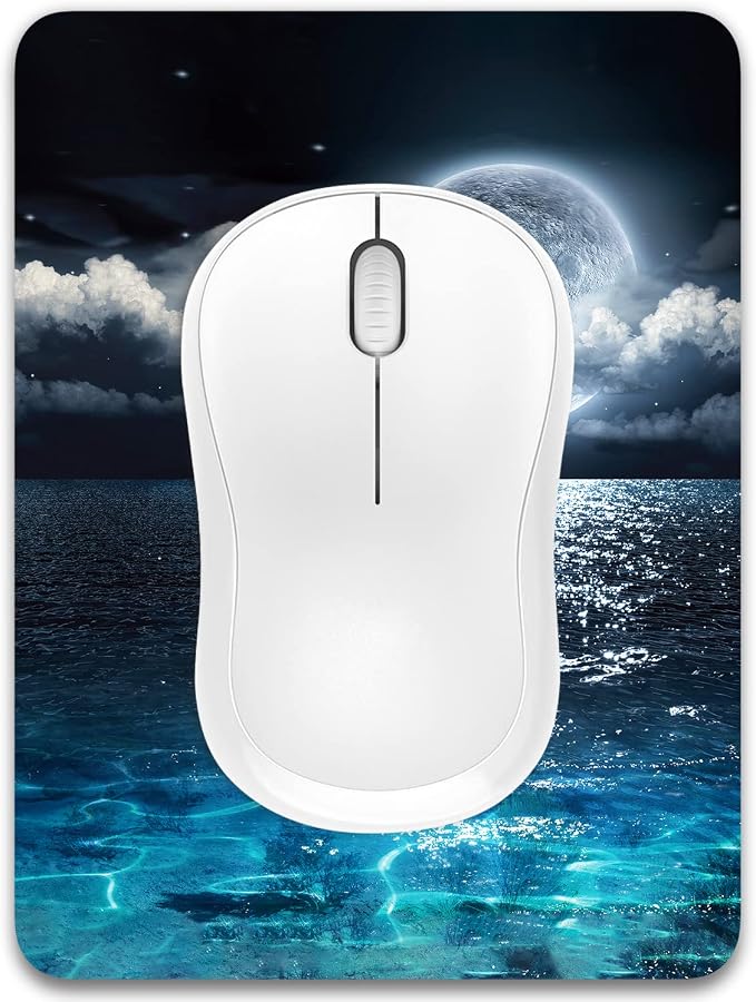 Dapesuom Small Mouse Pad, 6 x 8 Inch Thick Rubber Premium-Textured Non-Slip by Unknown