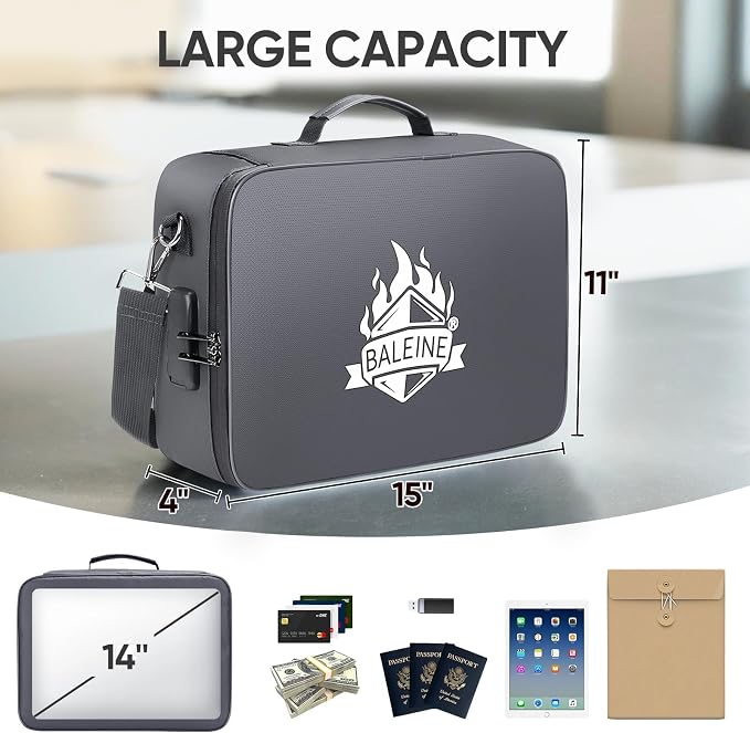 BALEINE Fireproof Document Box - Image 3