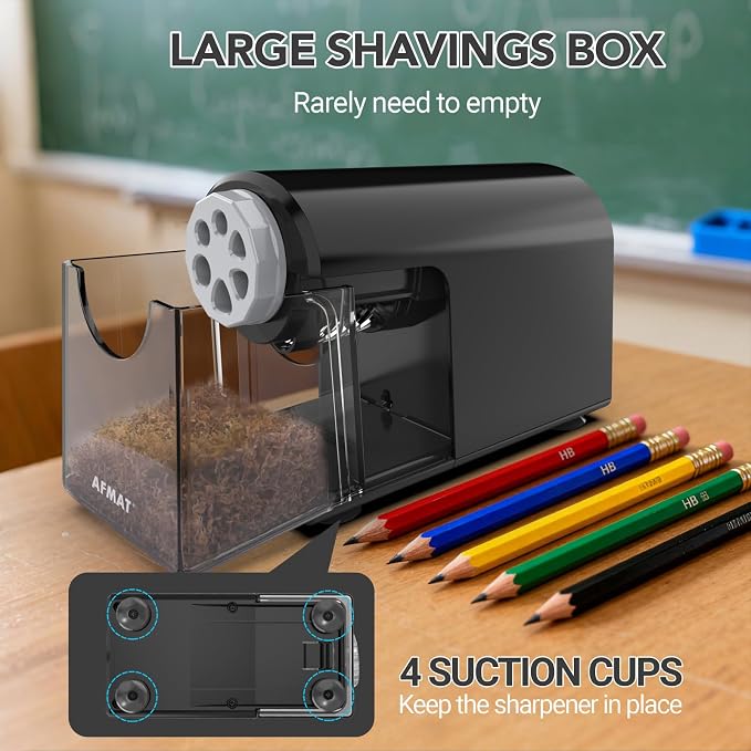 AFMAT Electric Pencil Sharpener - Image 5