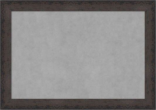 Amanti Art Black Framed Magnetic Board 29x41 Large Vision Board by AmantiArt