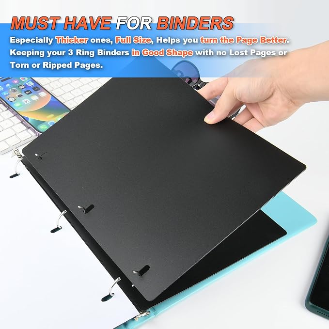 1mm Thick Full Flat Sheet Lifters, Protect Binder Page Sheet - Image 5