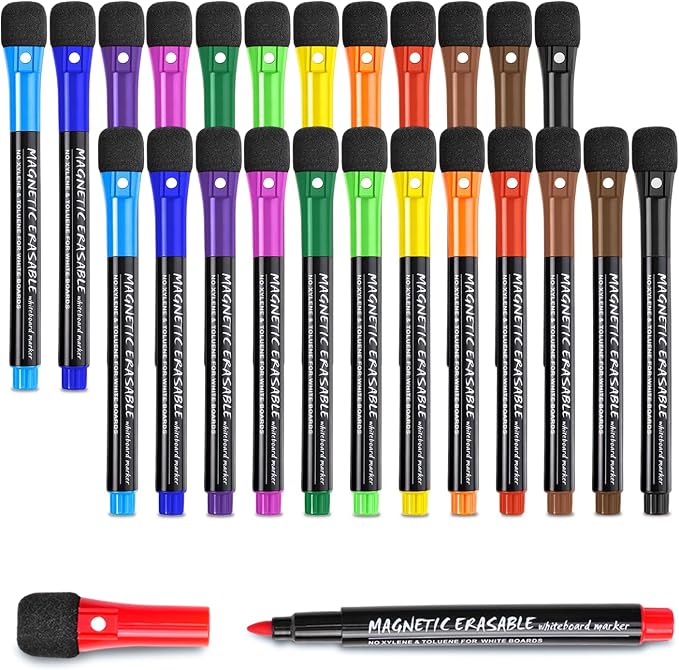 EMART Dry Erase Markers Fine Tip by EMART