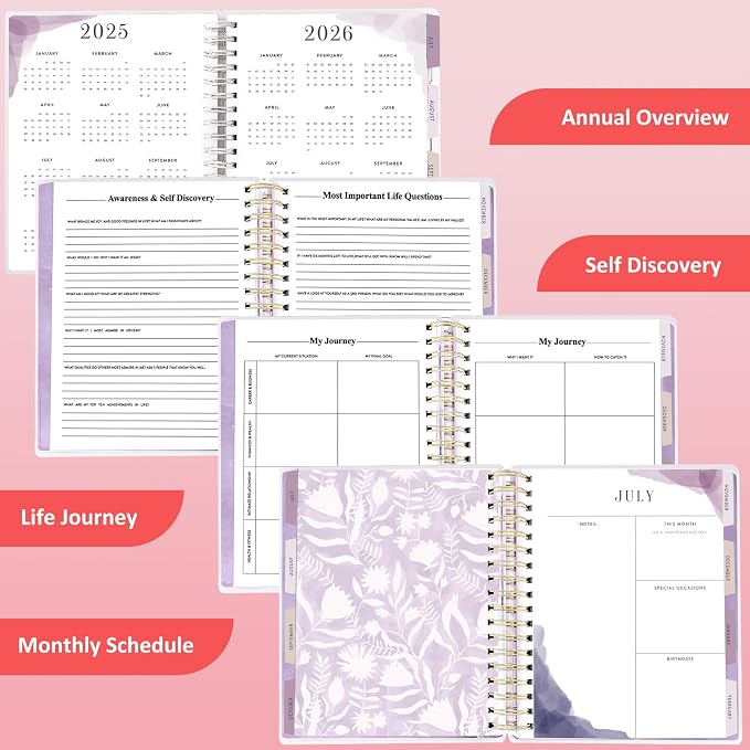 Planner 2026-2027, 18 Months Large Academic Daily Weekly Monthly Planner - Image 8