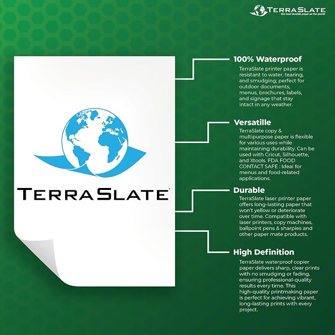 TerraSlate Printable Waterproof Paper - Image 4