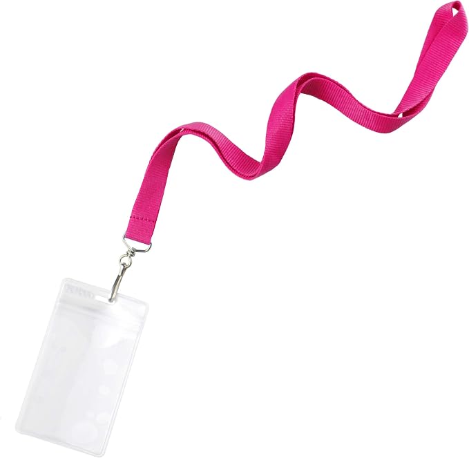 12 Pack Cruise Lanyard with Waterproof ID Card Holder, Colorful Durable Lanyard - Image 2