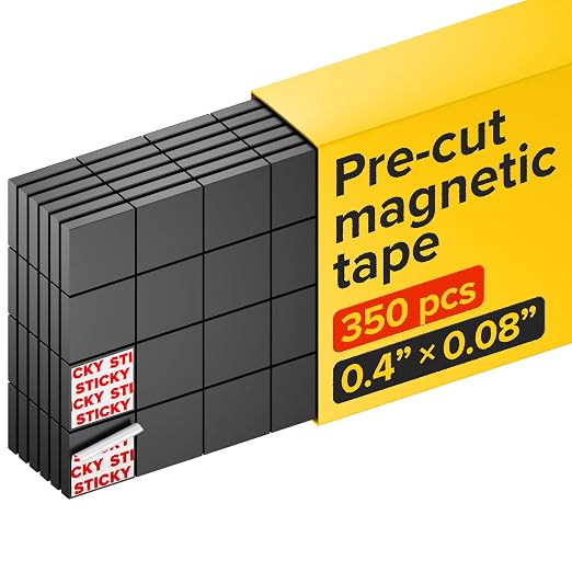 Square Flexible Magnets with Adhesive Backing Magnetic Tape Magnet Strips by X-betMAGNET